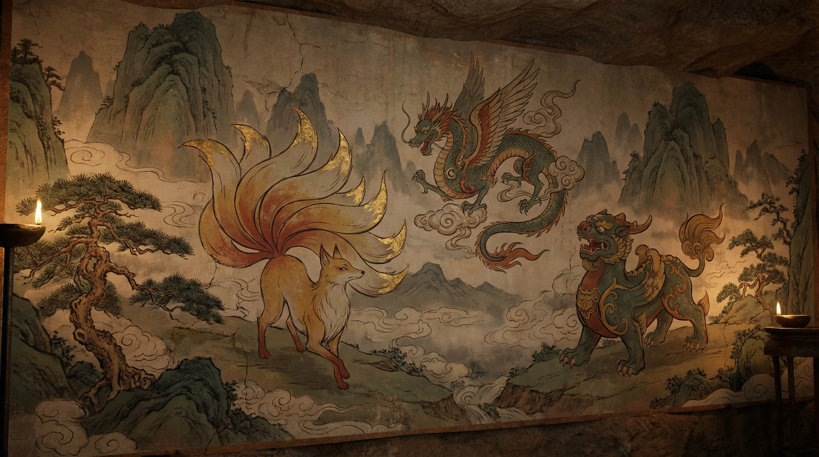 山海经 - 九色吃瓜 上古神兽动漫
